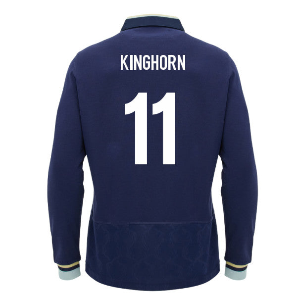 2026-2027 Scotland Home LS Cotton Rugby Shirt (Kids) (Kinghorn 11)_0
