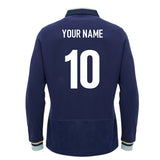 2026-2027 Scotland Home LS Cotton Rugby Shirt (Kids) (Your Name)_0