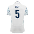 2026-2027 Scotland Rugby Away Cotton Replica Shirt (Gray 5)_0