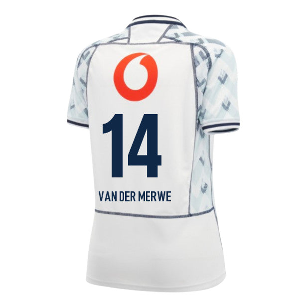 2026-2027 Scotland Rugby Away Poly Shirt - Womens (Van Der Merwe 14)_0