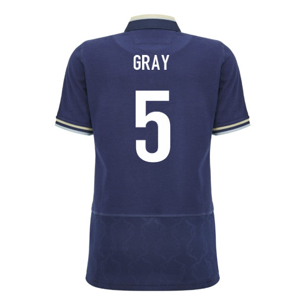 2026-2027 Scotland Rugby Home Cotton Shirt (Womens) (Gray 5)_0