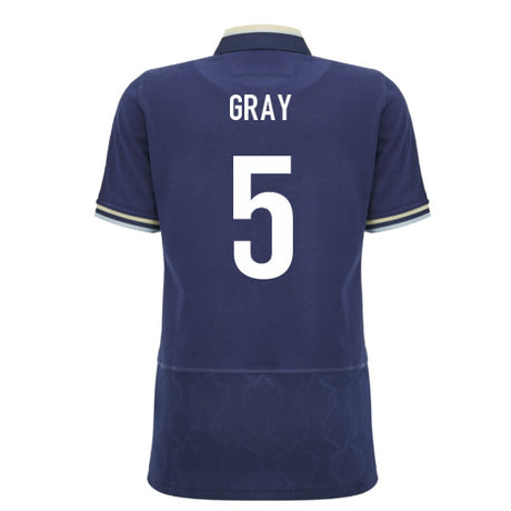 2026-2027 Scotland Rugby Home Cotton Shirt (Womens) (Gray 5)_0