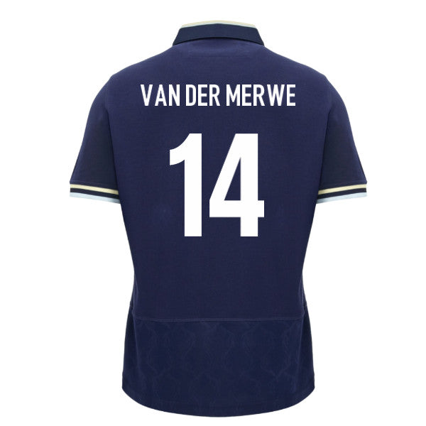 2026-2027 Scotland Rugby Home Cotton SS Shirt (Van Der Merwe 14)_0