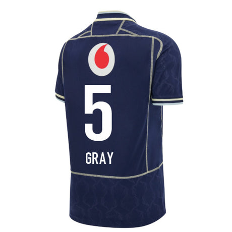 2026-2027 Scotland Rugby Home Replica Shirt (Kids) (Gray 5)_0