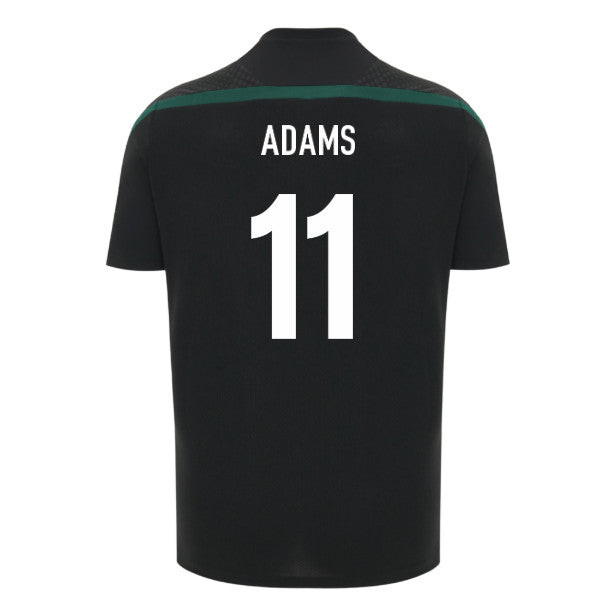 2026-2027 Wales WRU Rugby Player Training Shirt (Black) - Kids (Adams 11)_0