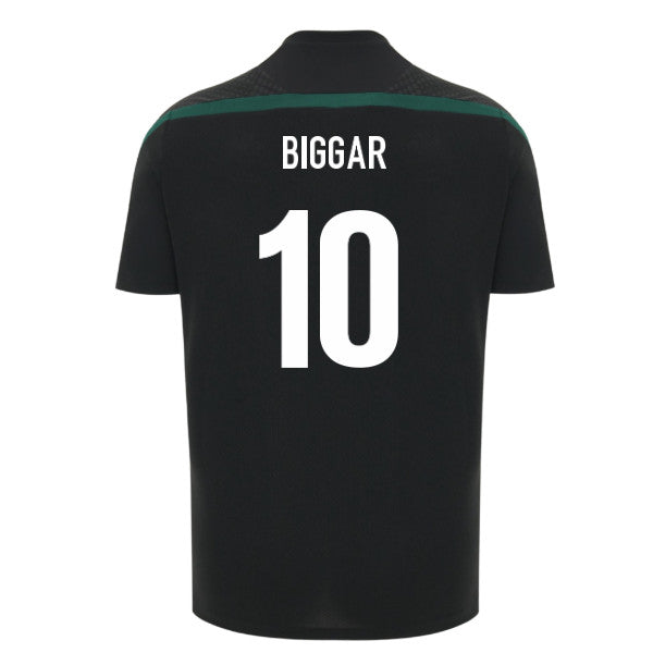 2026-2027 Wales WRU Rugby Player Training Shirt (Black) - Kids (Biggar 10)_0
