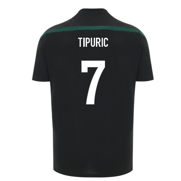 2026-2027 Wales WRU Rugby Player Training Shirt (Black) - Kids (Tipuric 7)_0