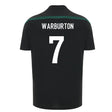 2026-2027 Wales WRU Rugby Player Training Shirt (Black) - Kids (Warburton 7)_0