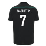 2026-2027 Wales WRU Rugby Player Training Shirt (Black) - Kids (Warburton 7)_0