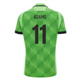 2026-2027 Wales WRU Training Rugby Shirt (Neon Green) (Adams 11)_0