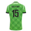 2026-2027 Wales WRU Training Rugby Shirt (Neon Green) (Halfpenny 15)_0