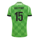 2026-2027 Wales WRU Training Rugby Shirt (Neon Green) (Halfpenny 15)_0