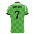 2026-2027 Wales WRU Training Rugby Shirt (Neon Green) (Warburton 7)_0