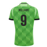 2026-2027 Wales WRU Training Rugby Shirt (Neon Green) (Williams 9)_0