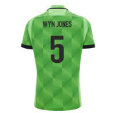 2026-2027 Wales WRU Training Rugby Shirt (Neon Green) (Wyn Jones 5)_0