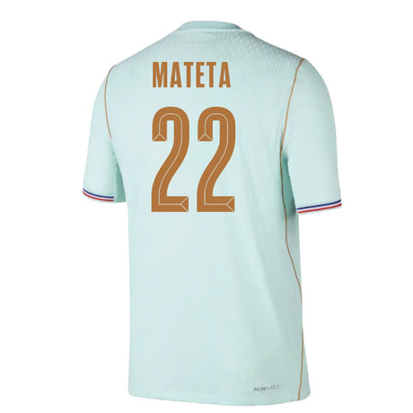 2026-2027 France Away Match Authentic Aero-Fit Shirt (Mateta 22)_0