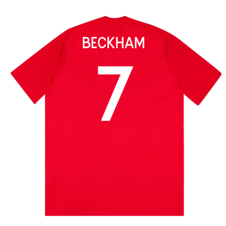 England 2010-11 Away Shirt (XL) (Good) (BECKHAM 7)_2