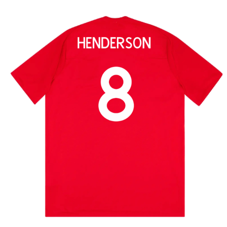 England 2010-11 Away Shirt (XL) (Good) (HENDERSON 8)_2