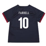 England RWC 2023 Alternate Replica Rugby Baby Shirt (Farrell 10)_4