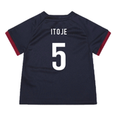 England RWC 2023 Alternate Replica Rugby Baby Shirt (Itoje 5)_4