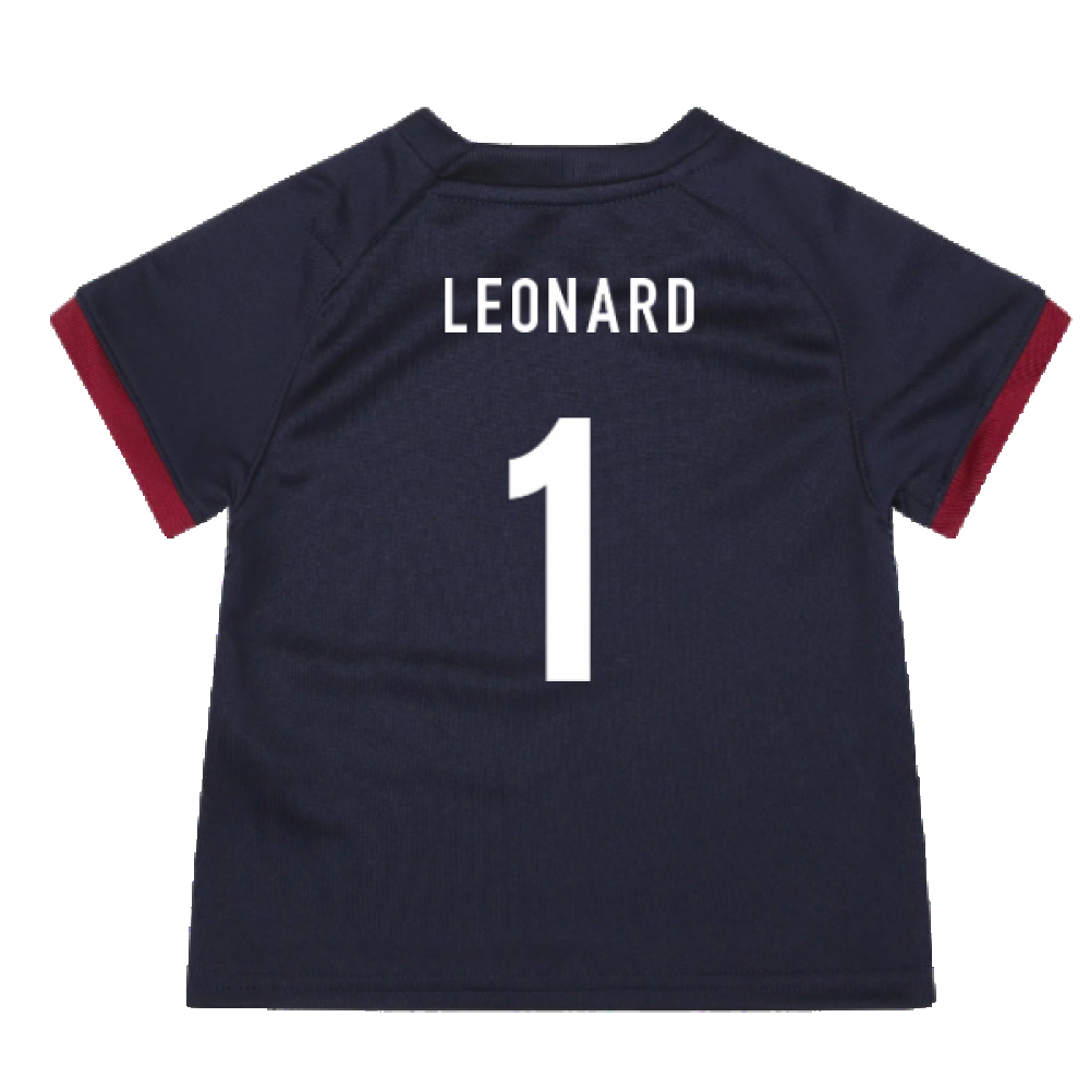 England RWC 2023 Alternate Replica Rugby Baby Shirt (Leonard 1)_4