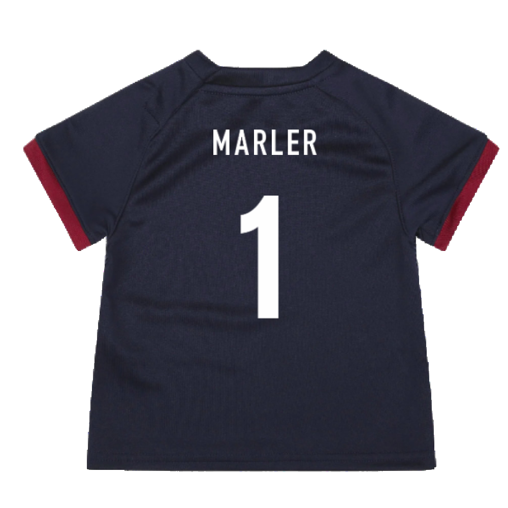 England RWC 2023 Alternate Replica Rugby Baby Shirt (Marler 1)_4