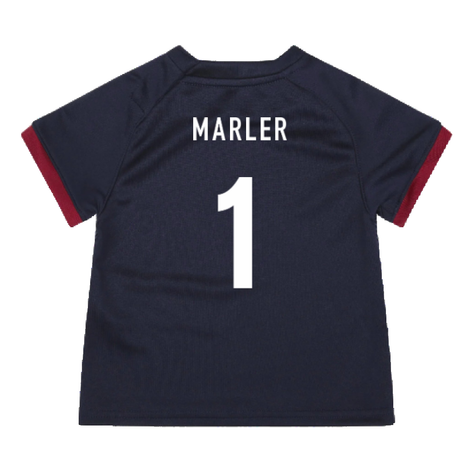 England RWC 2023 Alternate Replica Rugby Baby Shirt (Marler 1)_4