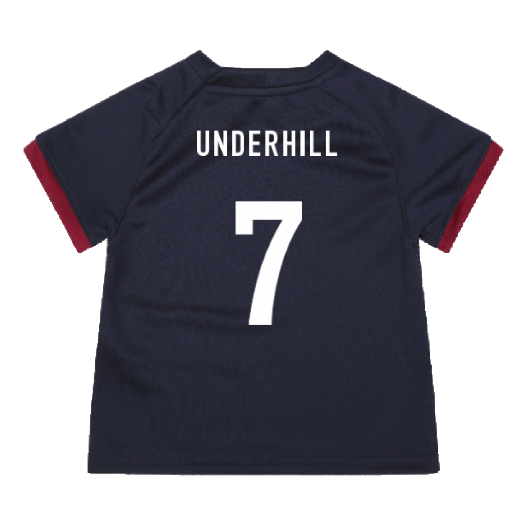 England RWC 2023 Alternate Replica Rugby Baby Shirt (Underhill 7)_4