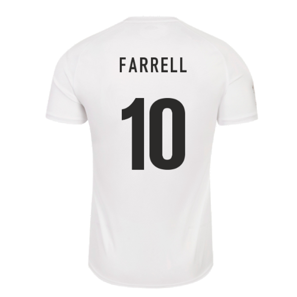 England RWC 2023 Home Pro Rugby Jersey (Farrell 10)_4