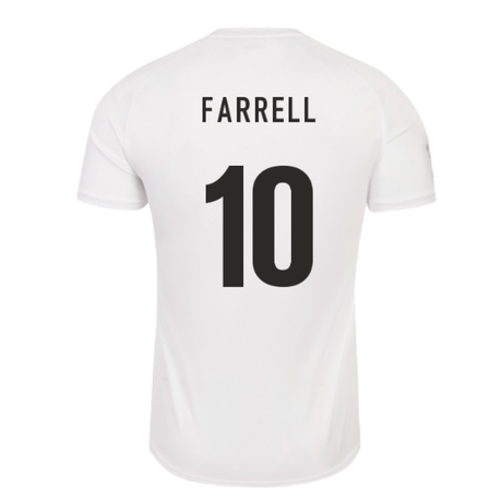 England RWC 2023 Home Pro Rugby Jersey (Farrell 10)_4