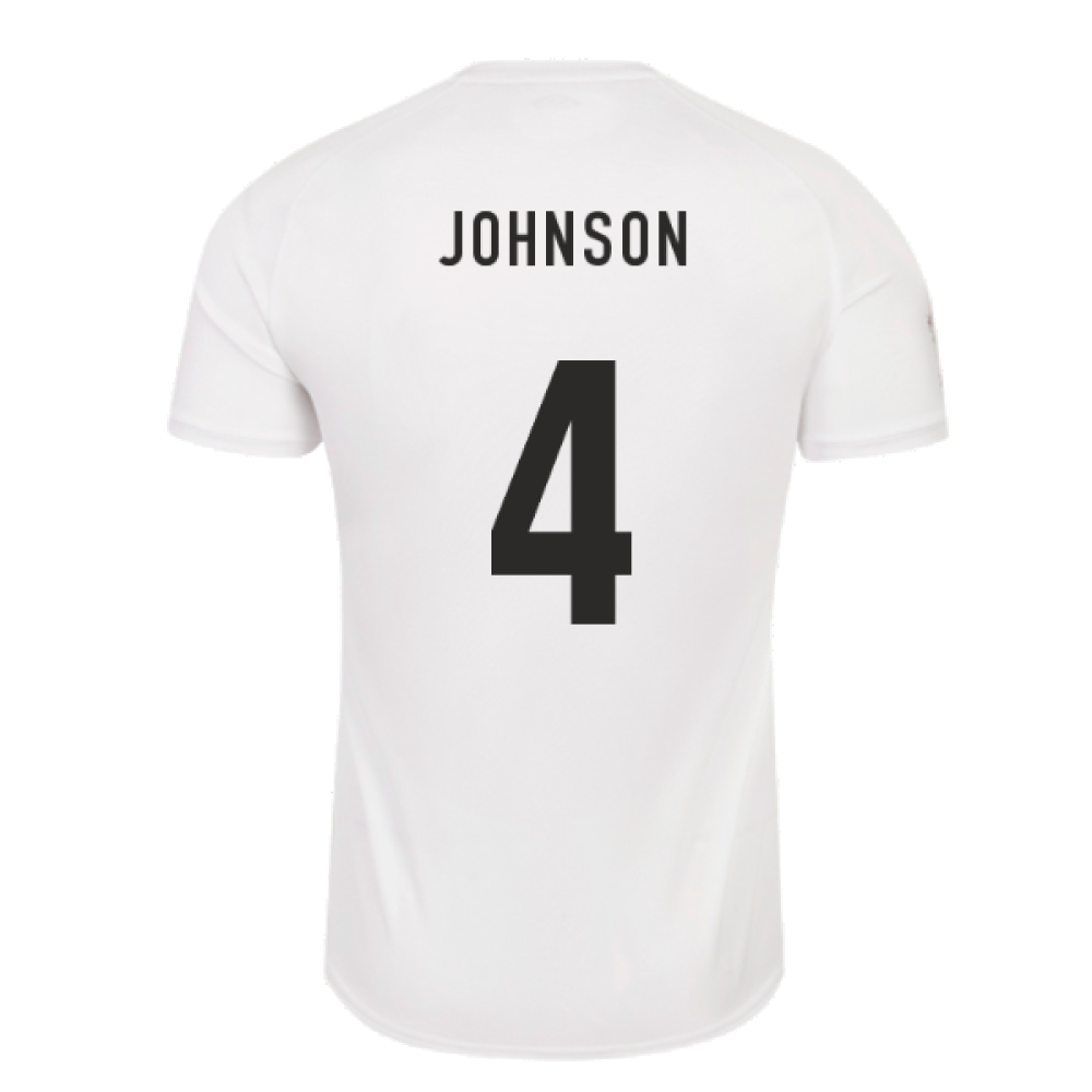 England RWC 2023 Home Pro Rugby Jersey (Johnson 4)_4