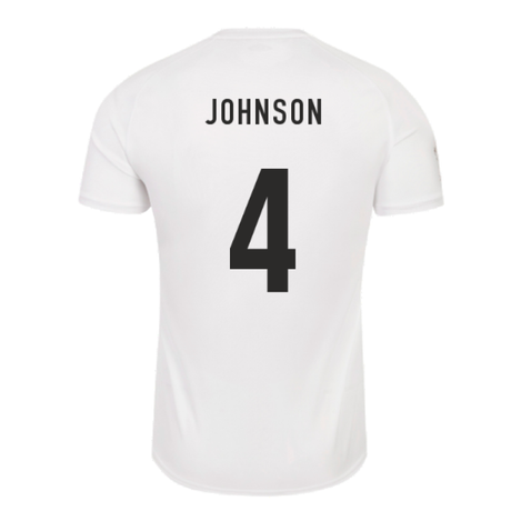 England RWC 2023 Home Pro Rugby Jersey (Johnson 4)_4