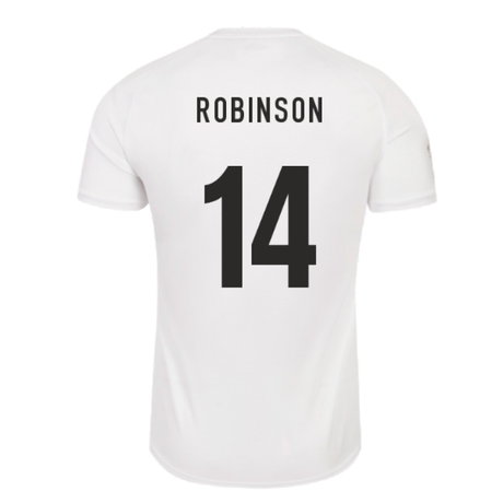 England RWC 2023 Home Pro Rugby Jersey (Robinson 14)_4