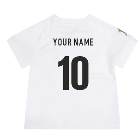 England RWC 2023 Home Replica Rugby Baby Kit (Your Name)_4