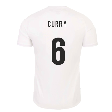 England RWC 2023 Home Replica Rugby Shirt (Curry 6)_4