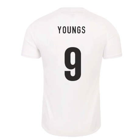 England RWC 2023 Home Replica Rugby Shirt (Youngs 9)_4