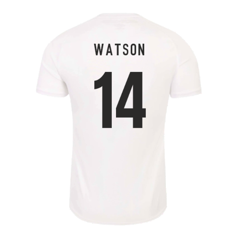 England RWC 2023 Home Rugby Jersey (Kids) (Watson 14)_4