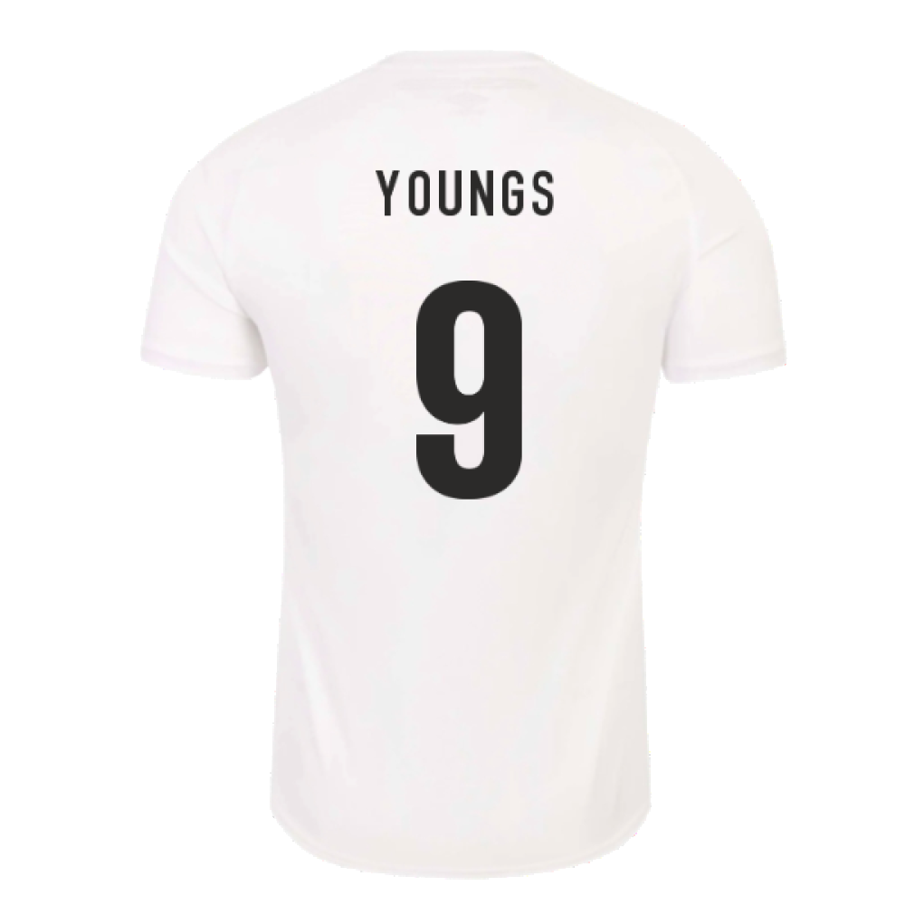 England RWC 2023 Home Rugby Jersey (Kids) (Youngs 9)_4