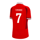Wales RWC 2023 WRU Home Rugby Shirt (Ladies) (Tipuric 7)_4
