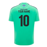 2024-2025 Scotland Rugby Poly Training Shirt (Green) - Kids (Your Name)_2