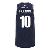 2024-2025 Scotland Rugby Basketball Singlet (Navy) (Your Name)_2