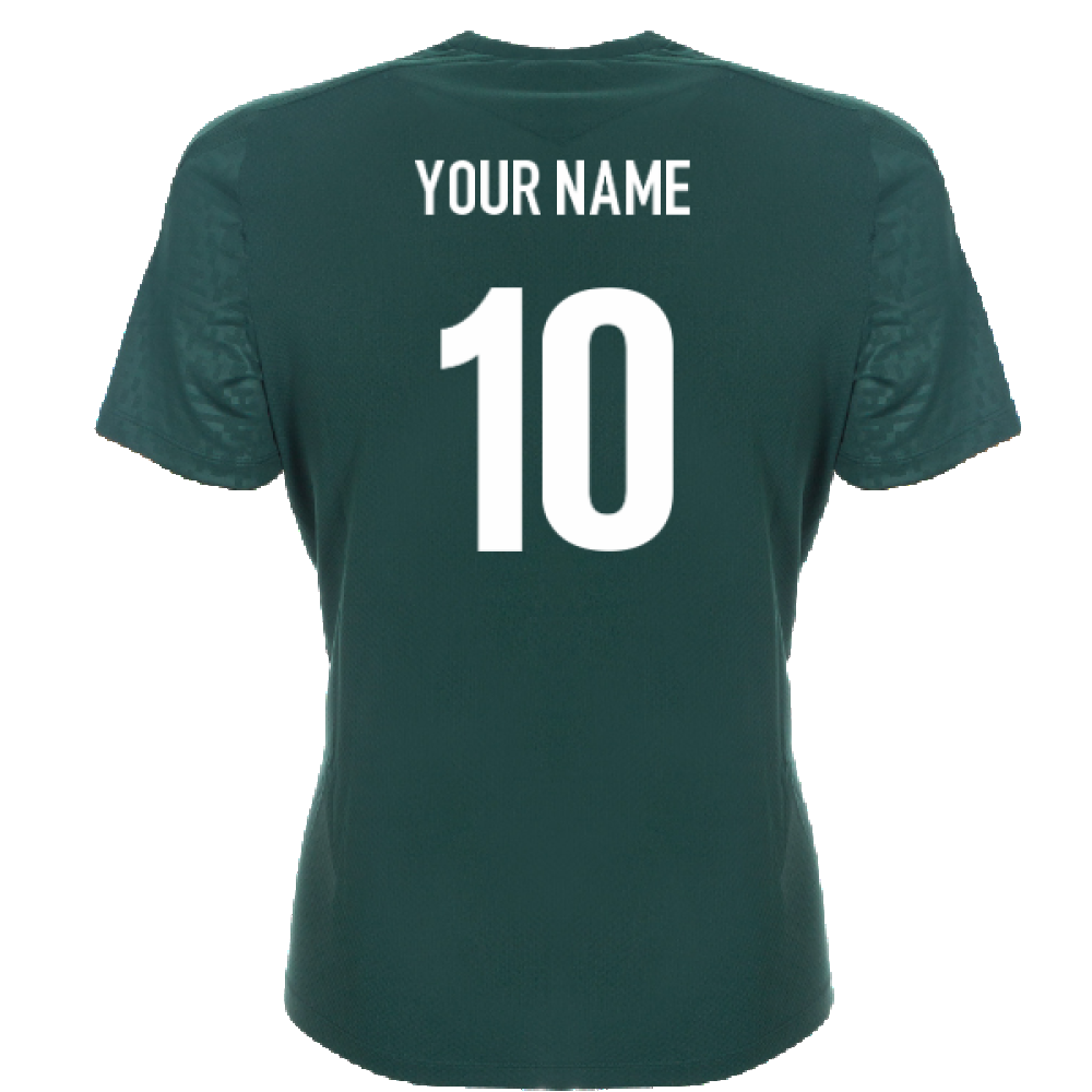 2024-2025 Northampton Saints Poly Training Shirt (Green) (Your Name)_2