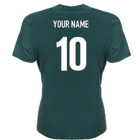 2024-2025 Northampton Saints Poly Training Shirt (Green) (Your Name)_2