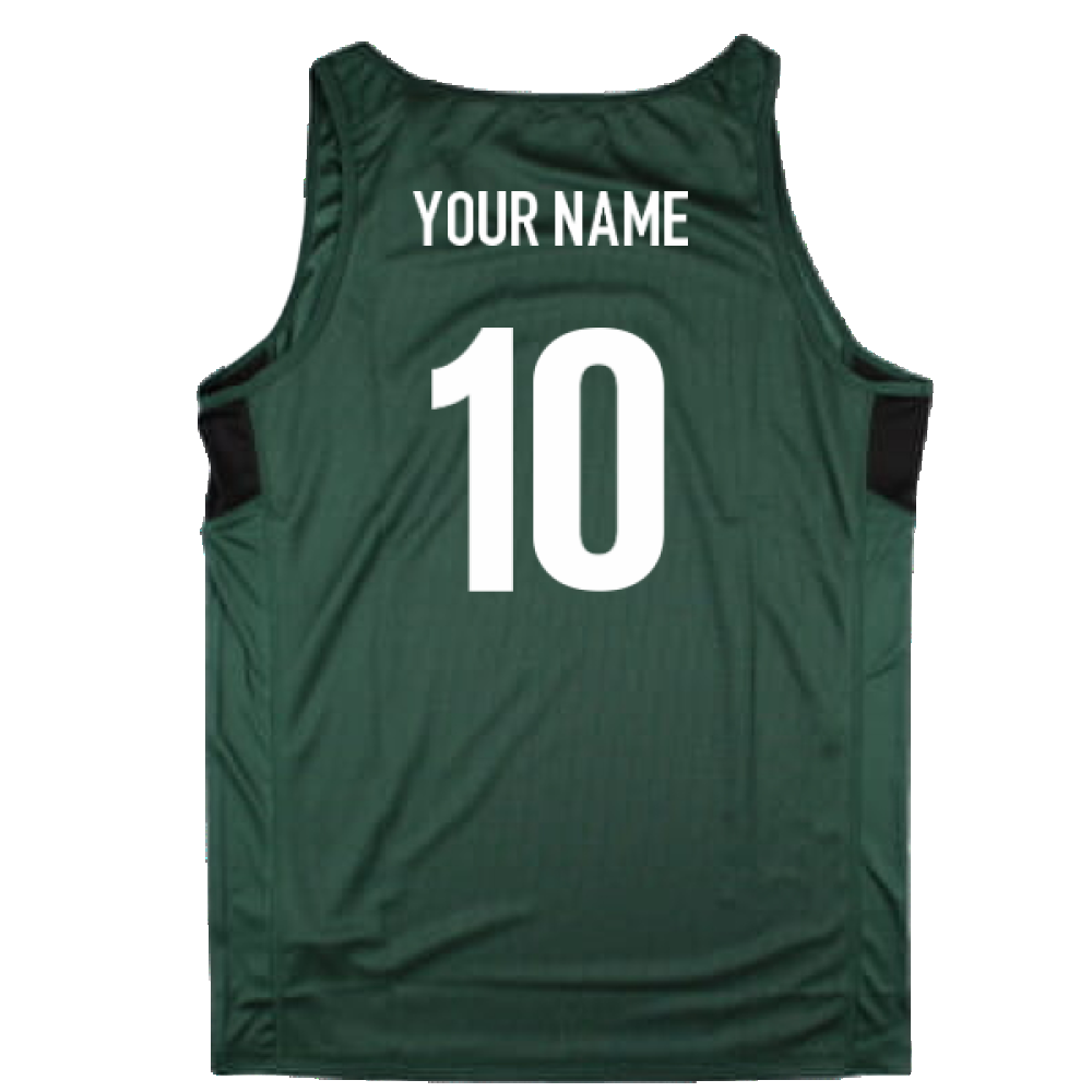 2024-2025 Connacht Rugby Training Dry Singlet (Dark Green) (Your Name)_2