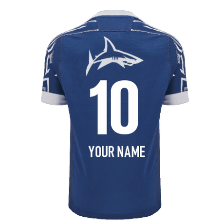2024-2025 Sale Sharks Training Shirt (Blue) (Your Name)_2