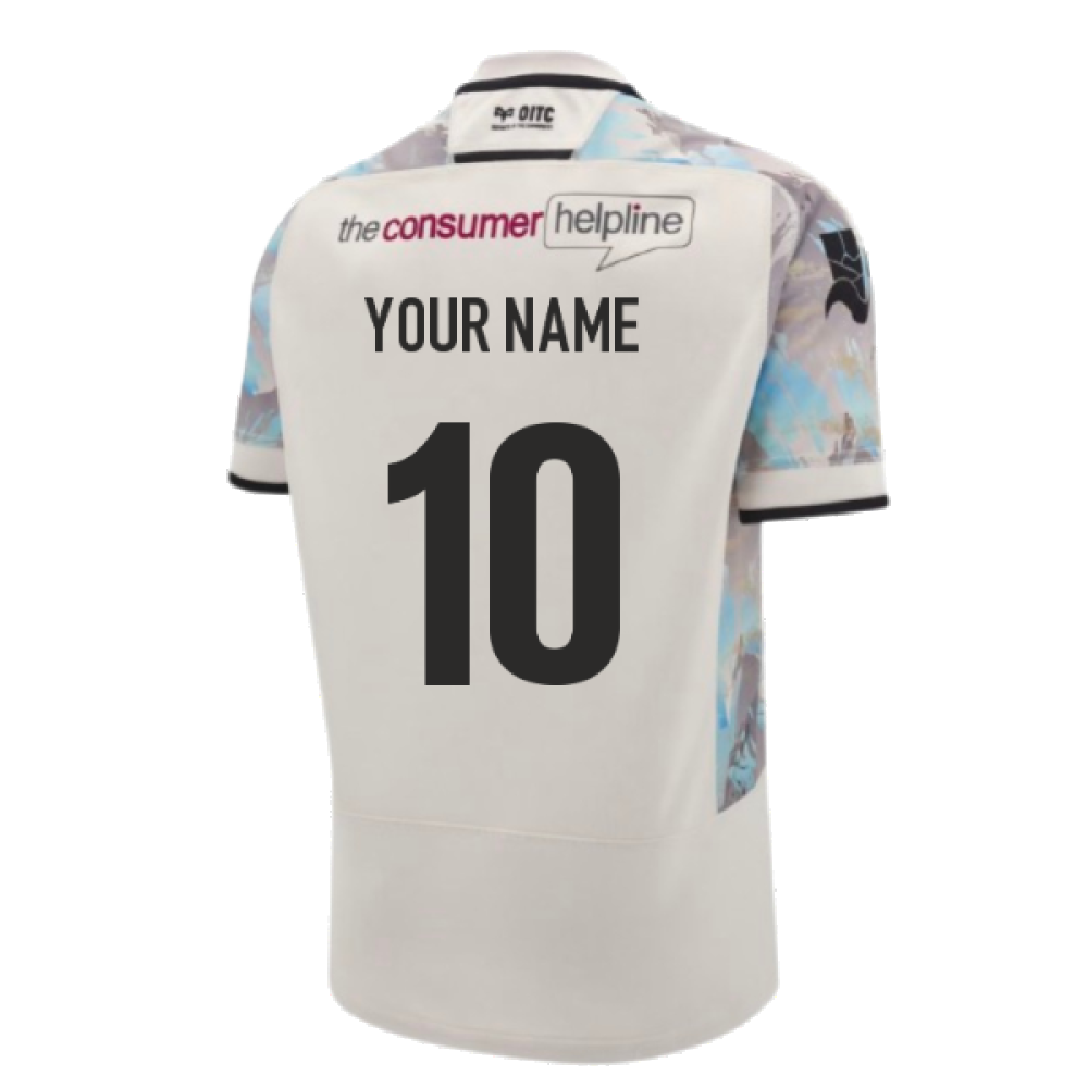 2024-2025 Ospreys Rugby Away Replica Shirt (Your Name)_2