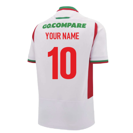 2024-2025 Wales Rugby Away Slim Fit Shirt (Your Name)_2