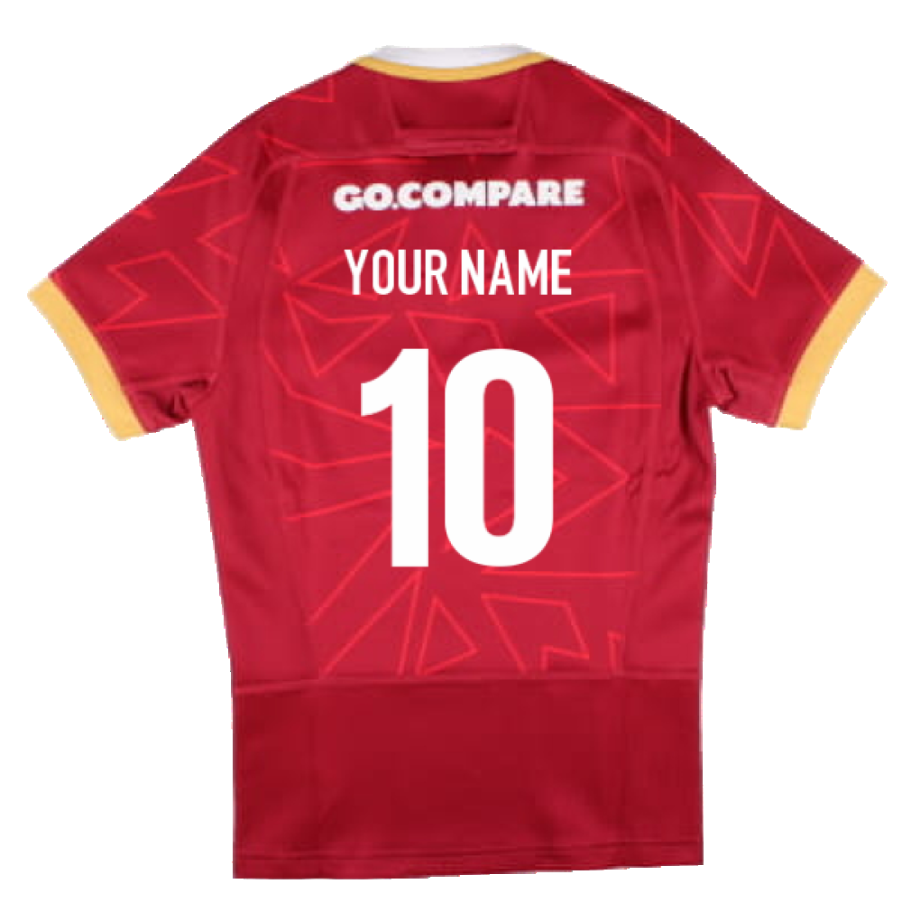 2024-2025 Wales Rugby Home Pathway Slim Fit Shirt (Womens) (Your Name)_2