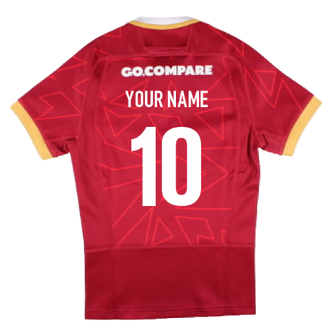 2024-2025 Wales Rugby Home Pathway Slim Fit Shirt (Womens) (Your Name)_2
