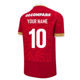 2024-2025 Wales Rugby Home Pathway Pro Authentic Slim Fit Shirt (Your Name)_2